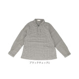 dgy シャツ D8560 ディージーワイ 通販 レディース 長袖 春 秋 綿 コットン 100％ チェックシャツ 大きいサイズ ブラウス 柄物 チェック ポケットあり ナチュラル カジュアル シンプル