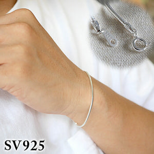 シルバー925 ブレスレット 通販 チェーンブレスレット シルバーチェーン アクセサリー アクセ ブレス レディース メンズ シルバーアクセサリー 腕輪 巾着付き 重ね付け シンプル おしゃれ
