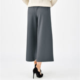 キュロット レディース 通販 日本製 ワイドパンツ ガウチョ 裏起毛キュロット ガウチョパンツ キュロットスカート パンツ ワイド ウエストゴム ゴム替え 裏起毛 ズボン あったか