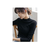 ニット レディース 長袖 ハーフタートルネック 通販 セーター タイト スリム フィット プルオーバー 秋 冬 薄手 上品 無地 シンプル きれいめ 着回し トップス おしゃれ