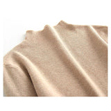 ニット レディース 長袖 ハーフタートルネック 通販 セーター タイト スリム フィット プルオーバー 秋 冬 薄手 上品 無地 シンプル きれいめ 着回し トップス おしゃれ