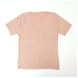 レディース サマーニット 通販 ニット 半袖ニット vネック tシャツ カットソー トップス 半袖 春 夏 秋 ゆったり おしゃれ 無地 きれいめ オフィス 通勤 大人 20代 30代 40代 50代