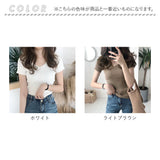 レディース サマーニット 通販 ニット 半袖ニット vネック tシャツ カットソー トップス 半袖 春 夏 秋 スリム おしゃれ 無地 きれいめ オフィス 通勤 大人 20代 30代 40代 50代