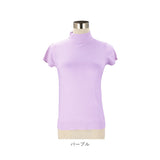 レディース サマーニット 通販 ニット 半袖ニット タートルネック tシャツ ハイネック カットソー トップス 半袖 春 夏 秋 おしゃれ 無地 きれいめ オフィス 通勤 大人 20代 30代 40代