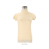 レディース サマーニット 通販 ニット 半袖ニット タートルネック tシャツ ハイネック カットソー トップス 半袖 春 夏 秋 おしゃれ 無地 きれいめ オフィス 通勤 大人 20代 30代 40代