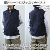 厚手 ベスト 防寒 冬 前開き メンズ 通販 ボアベスト リバーシブルベスト ジレ ジャケット リバーシブル ボアフリースベスト もこもこ 立ち襟 裏起毛 2way 多機能 あったか 暖かい