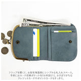 財布 レディース 二つ折り がま口 通販 二つ折り財布 二つ折財布 折り財布 折財布 がま口財布 がまぐち財布 かわいい おしゃれ シンプル ドット デザイン 女性 女の子 ナチュラル