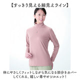 ハイネック レディース 通販 タートルネック プルオーバー カットソー 長袖 tシャツ トップス インナー ディーライズ 着やせ あったか 秋冬 薄手 春 秋 冬 防寒 暖かい 無地 シンプル