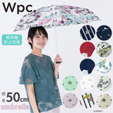 wpc 折りたたみ傘 通販 レディース かわいい 晴雨兼用 uvカット ディズニー DISNEY 撥水 はっ水 50cm 6本骨 手開き 大人 かわいい おしゃれ ミッキー＆フレンズ ミッキーマウス