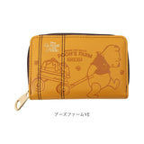 ウォレット コンパクト キャラクター 通販 サイフ レディース ディズニー Disney 小さい 小さめ 女の子 ガールズ 二つ折り財布 ウンドファスナー pooh ぷーさん 学生 女性 大人 可愛い