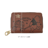 ウォレット コンパクト キャラクター 通販 サイフ レディース ディズニー Disney 小さい 小さめ 女の子 ガールズ 二つ折り財布 ウンドファスナー pooh ぷーさん 学生 女性 大人 可愛い