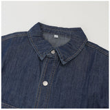 ワンピース デニム ロング 通販 シャツワンピース ロングシャツ ロングワンピース シャツワンピ 長袖 ワンピ アウター 前開き ボタン シンプル きれいめ 通勤 通学 カジュアル 体型カバー