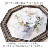 アートフレーム 通販 日本 アートパネル 八角 壁掛けアート 壁飾り W19 x H19cm インテリア モダン 壁掛け アート おしゃれ 癒し 玄関 リビング 寝室 トイレ 額入り 飾る 新築祝い 新生活