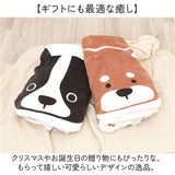 ブランケット ひざ掛け かわいい 通販 犬のかたちブランケット 膝掛け ミニ 毛布 犬 いぬ グッズ 薄手 膝掛 形 型 ひざかけ 可愛い キッズ おしゃれ 犬好き 子ども お昼寝 裏ボア 暖かい