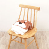 ブランケット ひざ掛け かわいい 通販 犬のかたちブランケット 膝掛け ミニ 毛布 犬 いぬ グッズ 薄手 膝掛 形 型 ひざかけ 可愛い キッズ おしゃれ 犬好き 子ども お昼寝 裏ボア 暖かい