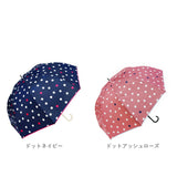 雨傘 レディース 長傘 通販 60cm ドーム型 雨傘 ワンタッチ ジャンプ式 レディース傘 丸い 深張り かわいい かさ 傘 婦人 通勤 通学 おしゃれ プレゼント
