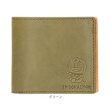 ドラえもん 財布 dor-53 通販 日本製 栃木レザー 姫路レザー 二つ折り財布 本革財布 レザーウォレット 革財布 ミニ財布 2つ折り財布 ふたつ折り財布 レディース メンズ コンパクト 女性