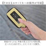 キーケース スマートキー キャラクター 窓 通販 スマートキーケース スマートキーカバー キーホルダー キー カバー 2個収納 かわいい 窓付き レディース 車 鍵 2個 家の鍵 ケース