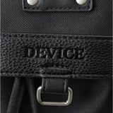 DEVICE リュック デバイス DRN25089 通販 リュックサック バックパック デイパック メンズ A4 撥水 通学 通勤 旅行 アウトドア 背面ファスナー 直結 PC収納 男子 高校生 大容量 シンプル
