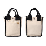 dot&stripe トート ミニ キャンバス 通販 ミニトート ミニトートバッグ ミニトートバック トートバッグ トートバック キャンバスバッグ キャンバスバック バッグ バック 仕切り