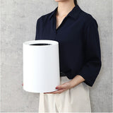 袋が隠せるゴミ箱 通販 ゴミ箱 ダストボックス モダン シンプル 袋が見えない ダストBOX ごみ箱 ごみばこ おしゃれ 隠せる 見えない リビング 寝室 洗面所 ナチュラル インテリア 丸型