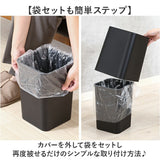 袋が隠せるゴミ箱 通販 ゴミ箱 ダストボックス モダン シンプル 袋が見えない ダストBOX ごみ箱 ごみばこ おしゃれ 隠せる 見えない リビング 寝室 洗面所 ナチュラル インテリア 丸型