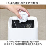 袋が隠せるゴミ箱 通販 ゴミ箱 ダストボックス モダン シンプル 袋が見えない ダストBOX ごみ箱 ごみばこ おしゃれ 隠せる 見えない リビング 寝室 洗面所 ナチュラル インテリア 丸型