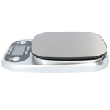 キッチンスケール デジタル 通販 0.1g 5kg おしゃれ はかり 量り 測り 計り 料理用 台所用 コンパクト シンプル 電池 計量 電子スケール クッキングスケール