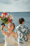 Just Married ピアス E-111 通販 スタッドピアス リボンピアス リボン 大きい レディース キュービックジルコニア 大人 女性 花嫁 結婚式 プレゼント ギフト おしゃれ ブランド