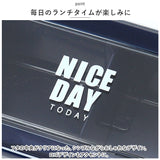 お弁当箱 女子 1段 通販 ランチボックス 弁当箱 一段 おべんとうばこ パッキン一体型 食洗機対応 透明ふた レンジ対応 仕切り付き レジャー アウトドア ピクニック 行楽 520ml シンプル