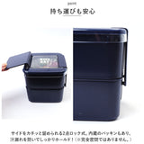 お弁当箱 2段 女性用 通販 ランチボックス 二段弁当箱 弁当箱 おべんとうばこ パッキン一体型 食洗機対応 レンジ対応 スクエア スクエアー 正方形 仕切り付き 透明ふた レジャー