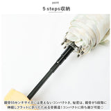 ニフティカラーズ 折りたたみ傘 通販 nifty colors 傘 レディース メンズ 手開き 55cm 晴雨兼用 折り畳み傘 かさ カサ ECO LOOPET エコルーペット ５段ミニ５５ 通勤 通学 UVカット 無地