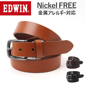 EDWIN エドウィン?ベルト 0111174 通販 プレーンベルト 革ベルト メンズ 30mm メンズベルト ブランド 本革 牛革 レザーベルト レディースベルト カジュアル おしゃれ 中学生 高校生