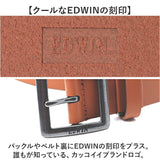 EDWIN エドウィン?ベルト 0111178 通販 ギャリソンベルト 革ベルト メンズ 35mm メンズベルト ブランド 本革 牛革 レザーベルト レディースベルト カジュアル おしゃれ 中学生 高校生