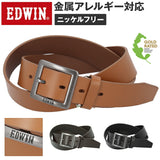 EDWIN エドウィン?ベルト 0111178 通販 ギャリソンベルト 革ベルト メンズ 35mm メンズベルト ブランド 本革 牛革 レザーベルト レディースベルト カジュアル おしゃれ 中学生 高校生