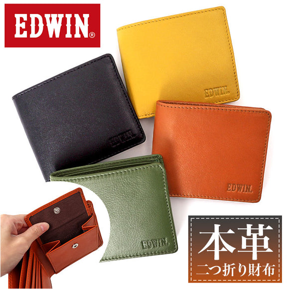 EDWIN エドウィン 二つ折り財布 通販 二つ折り 財布 お財布 2つ折り財布 おさいふ ウォレット さいふ サイフ お札入れ 札入れ カード入れ コンパクト カジュアル シンプル 大人 メンズ