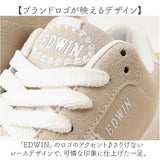 EDWIN スニーカー エドウィン EDW-4374 通販 靴 ローカットスニーカー 運動靴 レディース 軽量 軽い シンプル 歩きやすい 仕事 通勤 通学 学校 厚底 カジュアル 中学生 高校生 女子