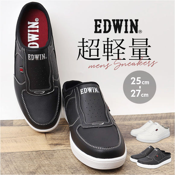 EDWIN スリッポン EDW7060 エドウィン 通販 メンズ スニーカー スリップインシューズ ローカットスニーカー 軽量 スリップインスニーカー 歩きやすい シューズ 靴 くつ クツ おしゃれ