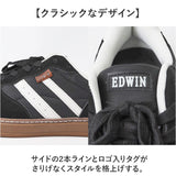 スニーカー エドウィン メンズ 通販 EDWIN シューズ おしゃれ 靴 カジュアルシューズ ウォーキングシューズ 運動靴 軽量 スタイリッシュ 通勤 通学 メンズシューズ レディース 学生 大人