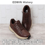 EDWIN エドウィン スニーカー メンズ EDW-7368 幅広 通販 カジュアルシューズ フラットシューズ ローカットスニーカー 紐靴 ひも靴 運動靴 蒸れにくい 防水 撥水 軽い 軽量 やわらかい
