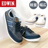 EDWIN スニーカー エドウィン EDW-7770 通販 靴 ローカットスニーカー 運動靴 カジュアルシューズ 紐靴 メンズ ブランド おしゃれ シンプル 軽量 軽い 歩きやすい 滑りにくい 幅広 ワイド
