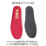 EDWIN スニーカー エドウィン 通販 メンズ ハンズフリースニーカー ハンズフリーシューズ スリップイン 履きやすい 手を使わずに履ける靴 シューズ 運動靴 靴 おしゃれ 紐靴 幅広 軽量