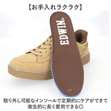 EDWIN スニーカー エドウィン 通販 メンズ ハンズフリーシューズ ハンズフリースニーカー スリップイン 履きやすい 手を使わずに履ける靴 シューズ 運動靴 靴 おしゃれ 紐靴 幅広 軽量