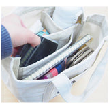 仕切り付き トートバッグ 楽天 トートバック EF-CSB01 仕分け帆布トートバッグ CHOOP シュープ トート バッグ レディース メンズ キャンバス B5 横 横型 仕切り 布 帆布 小さめ マチあり