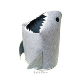 収納ボックス 布 折りたたみ 楽天 おもちゃ 収納 玩具 折りたたみフェルトストレージ shark ストレージボックス アンファンス EF-SR15 おもちゃ箱 おしゃれ かわいい 折り畳み サメ