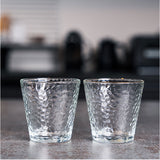 ガラス タンブラーセット 通販 ガラスタンブラー 2個セット グラス セット コップ タンブラーグラス ペア 来客用 おしゃれ 凹凸 テクスチャ ギフト プレゼント 新生活 引っ越し 結婚祝い