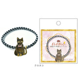 静電気 ヘアゴム 通販 日本製 ELEBLO 静電気軽減 静電気除去ブレスレット 静電気防止 静電気抑止 ブレスレット 静電気対策 リストバンド ヘアブレス ヘアアクセ 花粉対策 かわいい