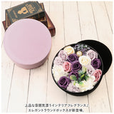 フラワー 通販 フラワーボックス エレガントラウンドボックス  花の形 花びら フラワーギフト 造花 バスペタル ギフト プチギフト 贈り物 バス用品 バスグッズ