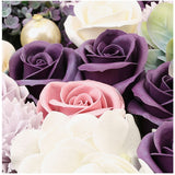 フラワー 通販 フラワーボックス エレガントラウンドボックス  花の形 花びら フラワーギフト 造花 バスペタル ギフト プチギフト 贈り物 バス用品 バスグッズ