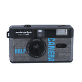 フィルムカメラ ハーフ 楽天 Escura カメラ ハーフカメラ ハーフサイズ snap Half 35 camera エスキュラハーフ スナップ35 ハーフフレームカメラ 白黒フィルム付き スナップカメラ